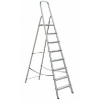 Schodiky Strend Pro AL-D8, 8 stupienkové, max 125 kg, Alu