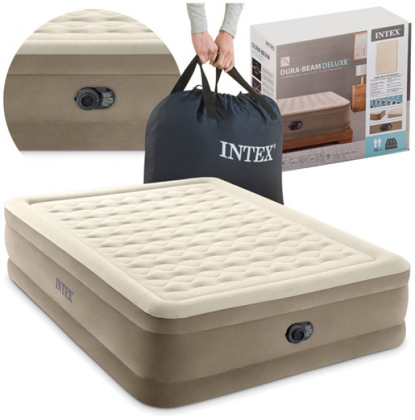 Intex Air Bed Ultra Plush Queen dvoulůžko 152 x 203 x 46 cm 64428