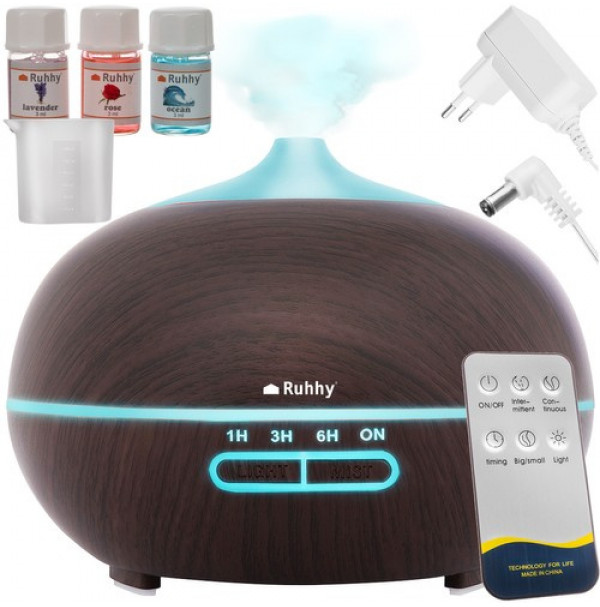 Ruhhy 23509 Aróma difuzér zvlhčovač 400 ml DB