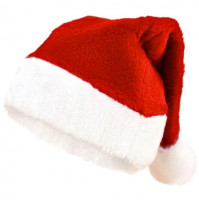 Ruhhy 22556 Vianočná čiapka Santa s brmbolcom červená