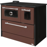 Sporák 701-G OMEGA Kuzine, so sklom, hnedý, ľavý vývod, 9,18kW
