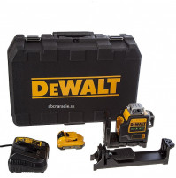 DeWALT DCE089D1G krížový laser, 3 x 360 ° zelený lúč